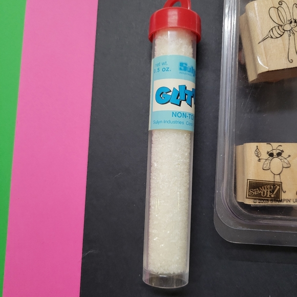 Stampin Up Cute as a Bug Wooden Block Rubber Stamp Set - Picture 6 of 7